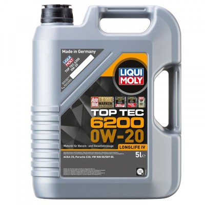 Ulei Liqui Moly Top Tec 6200 LL IV 0W20 5 litri foto