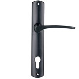 Maner usa interior Yale, cu sild, pentru cilindru, otel, negru, 90 mm