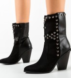 Cumpara ieftin Botine dama Baird Negre