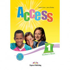 Access 1 Student&amp;#039;s Book. Curs de limba engleza pentru clasa a V-a Virginia Evans foto