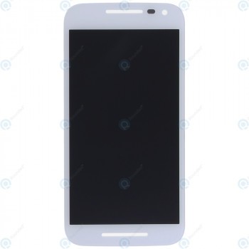 Motorola Moto G (a treia generație), Moto G3 Modul display LCD + Digitizer alb foto