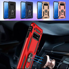 Husa Hybrid ARMOR cu inel pt. Samsung Galaxy S10 , S10+ , S10 Plus foto