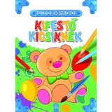 Tanulok &eacute;s sz&iacute;nezek - Kifestő kicsiknek - Sylwia Kajdana