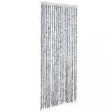 Cumpara ieftin Perdea pentru insecte, argintiu, 56x200 cm, Chenille