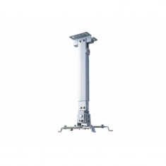 Suport de tavan telescopic Sopar Tapa White 23054, inaltime reglabila intre 43-65 cm, suporta pana la 12 kg, grad de inclinare de +/- 20° | +/- 10°, r