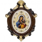 Icoana de perete cu ceas 40x30cm Zilan EXT6184