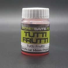 Secret Baits Artificial Popup 14mm Tutti Frutti Flavour - Orange (Portocaliu)