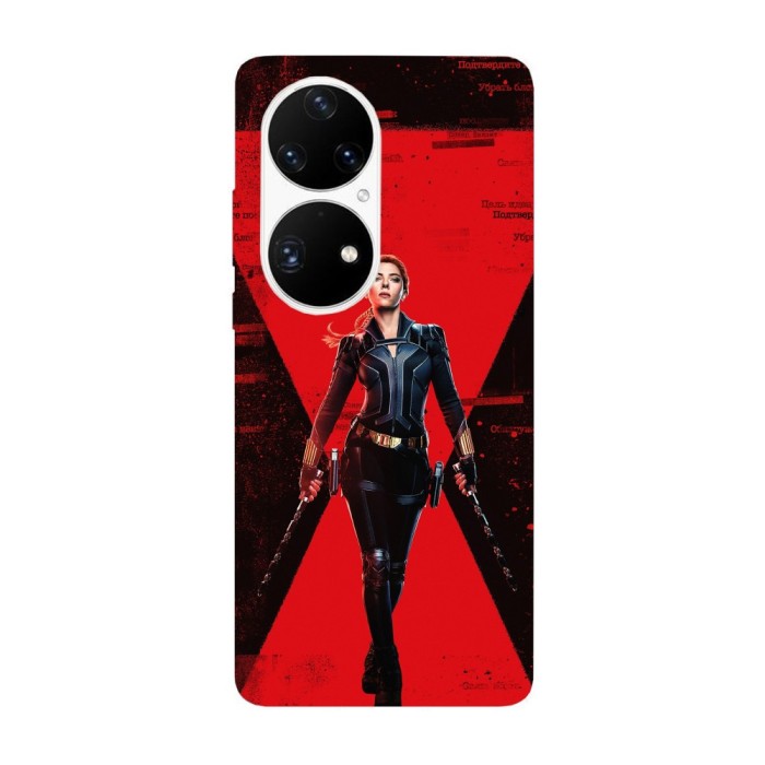Husa compatibila cu Huawei Nova Y70 model Black Widow, Silicon, TPU, Viceversa