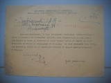 HOPCT DOCUMENT VECHI 304 MINISTERUL INDUSTRIEI COMERT EXTERIOR /BUCURESTI 1936, Documente