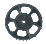 Roata de schimb pentru &icirc;mprastiator Goodfarm 416, ax 20 mm, bucsa plastic