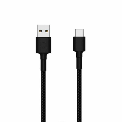 Cablu Date si Incarcare USB la USB Type-C Xiaomi, 1 m, Negru SJV4109GL foto