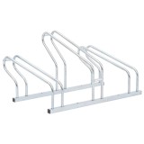 Cumpara ieftin Suport de sine statator pentru 3 biciclete, otel galvanizat