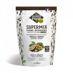 Supermix pentru micul dejun cu alune de padure si cacao bio 350g Germline