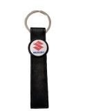 Breloc cheie din piele Eco Suzuki, Negru