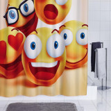 RIDDER Perdea de dus Smile, 180 x 200 cm