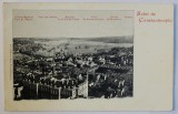 SALUT DE CONSTANTINOPOLE - VEDERE PANORAMICA , CARTE POSTALA ILUSTRATA , MONOCROMA , NECIRCULATA , CLASICA