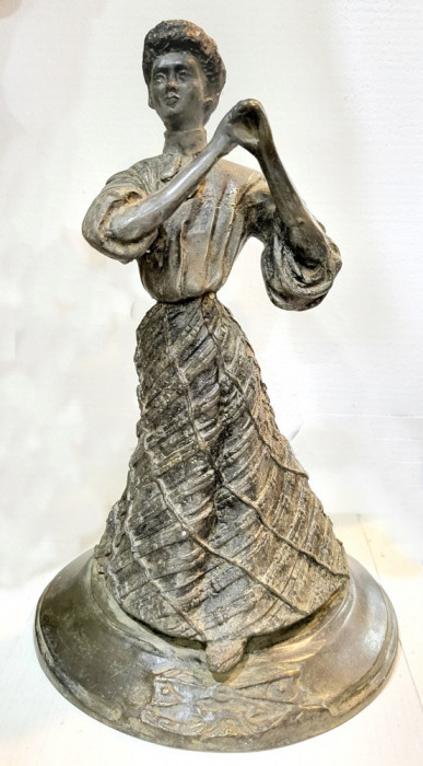 Sculptura bronz - Domnita dansand