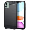 Husa pentru Apple iPhone 11, Techsuit, Carbon, Neagra