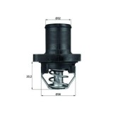 Mahle termostat, lichid racire Behr