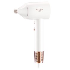 Uscator de Par Adler- Motor Fara Perii, Ionizare, LED, 1600W, Uscare Rapida si Sigura