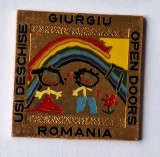 jocuri de copii - desene pe asfalt - Usi deschise - medalie Giurgiu Romania