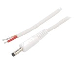 Cablu Alimentare DC Alb 0,5m 4,0/1,7 mm