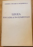 Legea educatiei si invatamantului 1978 - brosura