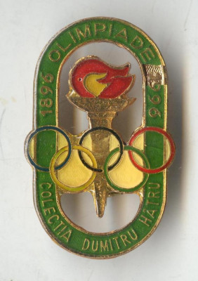 Insigna romaneasca olimpica olimpiada 1996 foto