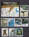Paraguay 1980 sport olimpiada MI 3281-3289 + bl.352 MNH