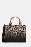 Dkny poșetă culoarea bej, R52ALR57