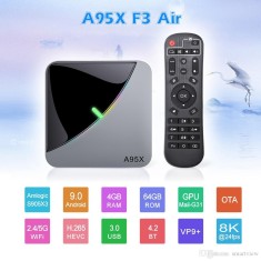 Mini PC SMART TV BOX, A95X F3 air s905x Android 9.0, 4/32GB , Bluetooth, foto