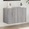 Gossi comoda tv de perete, gri sonoma, 60x30x41 cm