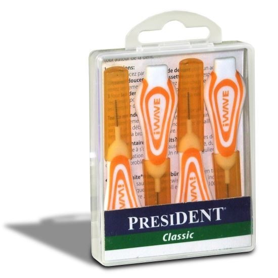 4 Periute interdentare X Fine 0,28 mm President made in Italy 4 Periute interdentare X Fine 0,28 mm President made in Italy