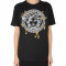 Tricou dama VERSACE CREW NECK T-SHIRT A87460 A228806A3513 Negru