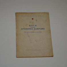 Gata pentru apararea sanitara - Crucea Rosie RPR - 1953