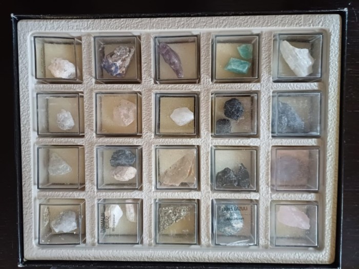 NI57 Colecție de pietre și minerale Sch&auml;tze der erde