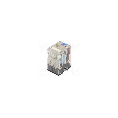 Releu electromagnetic, 24V DC, 5A, DPDT, serie MY2, OMRON - MY2IN1-D2 24VDC (S)