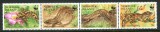 NORFOLK 1996 WWF FAUNA PROTEJATA SOPARLE GECKOS, Nestampilat