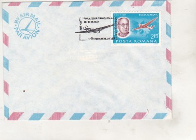 bnk fil Plic stampila ocazionala Aeromfila `81 Bucuresti foto