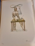 Jules Perahim, L Alphabet &ndash; The Magician &ndash; Alef&ndash; litografie originala