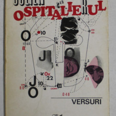 JULIEN OSPITALIERUL de EMIL BRUMARU , VERSURI , 1974 *EDITIA I , *TIRAJ 900 EXEMPLARE