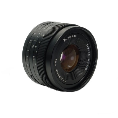 Obiectiv manual 7Artisans 50mm F1.8 APS-C pentru Micro 4/3 DESIGILAT foto