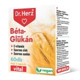 Capsule vegane Beta-Glucan + zinc organic + seleniu + vitamina C Dr Herz 60 buc