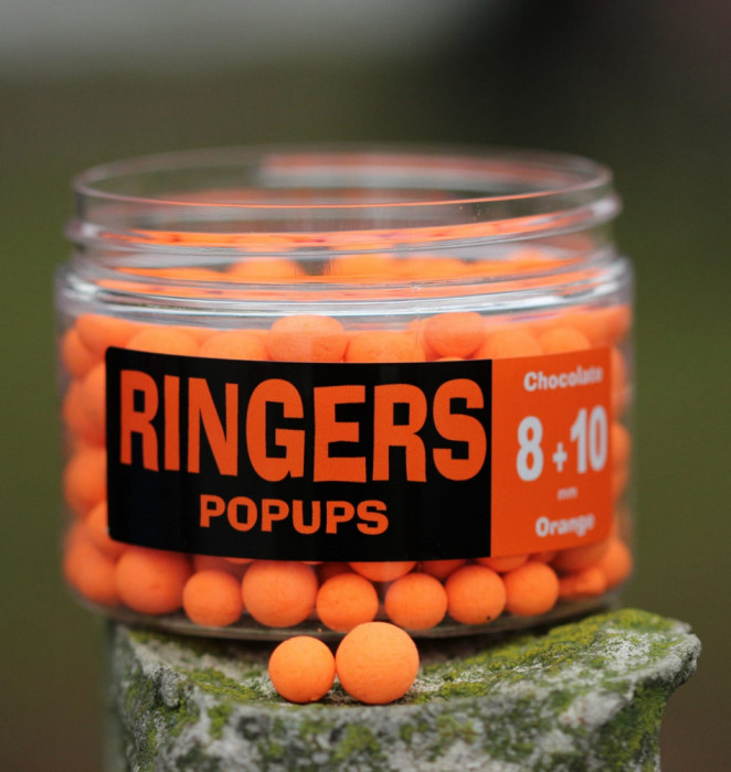 Ringers - Pelete de carlig Chocolate Orange Pop-Up 8-10mm