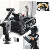 Set 165 piese constructie, Detector de bombe, Army 8into1, Sluban, ABS, Negru
