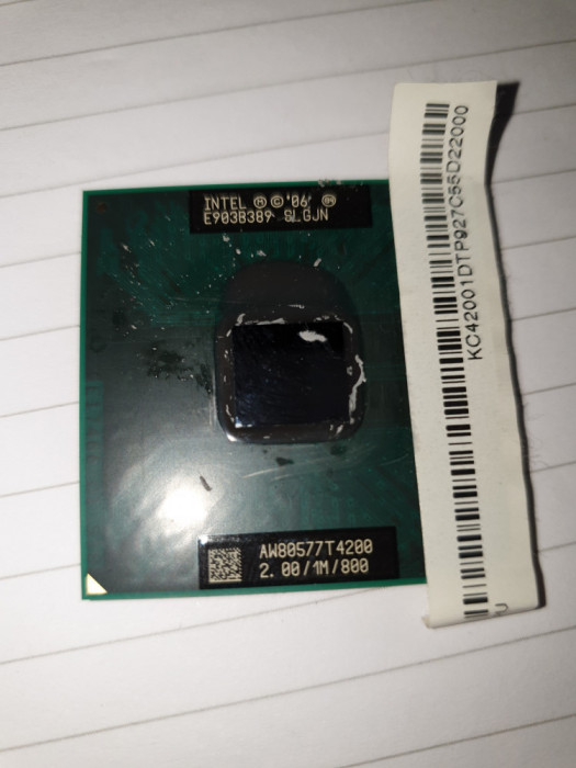 procesor laptop INTEL Pentium dual core T4200