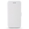 Husa SAMSUNG Galaxy Core Plus - tBook (Alb), Cu clapeta, Piele Ecologica