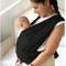 Sistem de purtare wrap elastic pentru bebelusi BabyJem (Culoare: Gri)