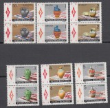 ROMANIA 1988 LP 1198 CERAMICA ROMANEASCA PERECHE SERII MNH, Nestampilat