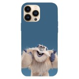 Husa compatibila cu Apple iPhone 12 / iPhone 12 Pro, Viceversa, model Dorgle Smallfoot, Silicon, TPU, Transparent, Carcasa